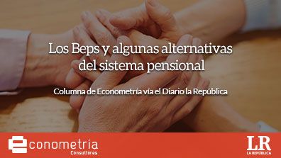 Los Beps y algunas alternativas del sistema pensional
