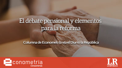 El debate pensional y elementos para la reforma