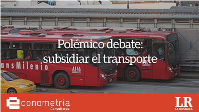 Polémico debate: subsidiar el transporte