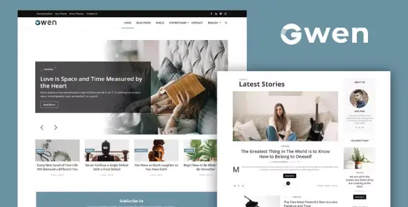 Gwen – Blog & Magazine Elementor Template Kit