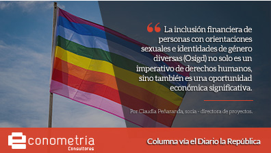 Inclusión financiera de la población LGBTI